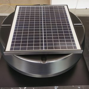 Ventilador de Techo Solar Híbrido (solar y / o eléctrico)
